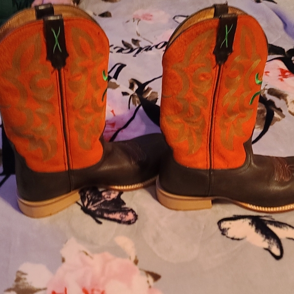 Twisted X Hooey all leather boots 9EE - Picture 4 of 9